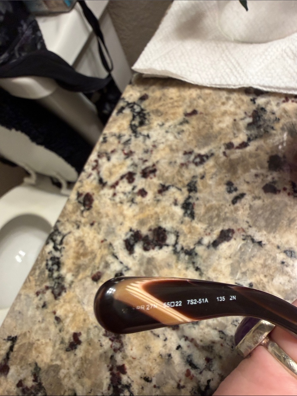 Prada Brown Oval Sunglasses with Gradient Lenses - Picture 16 of 16